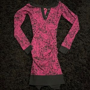 Vintage Betsey Johnson Lycra dress